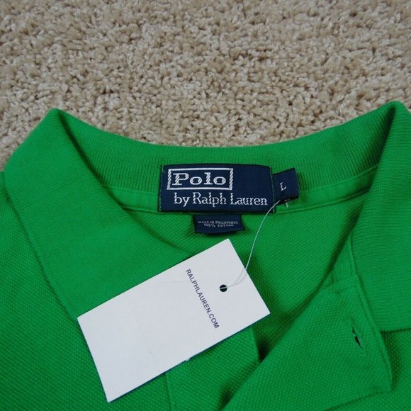 Polo Ralph Lauren Men's Shirt Large Short Sleeve Chest pocket - Picture 3 of 6